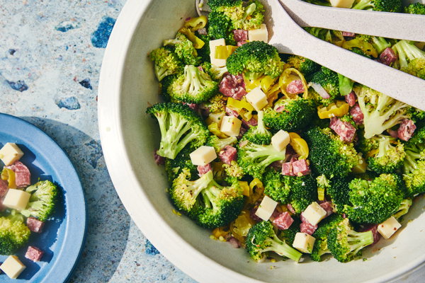 Antipasto Broccoli Salad